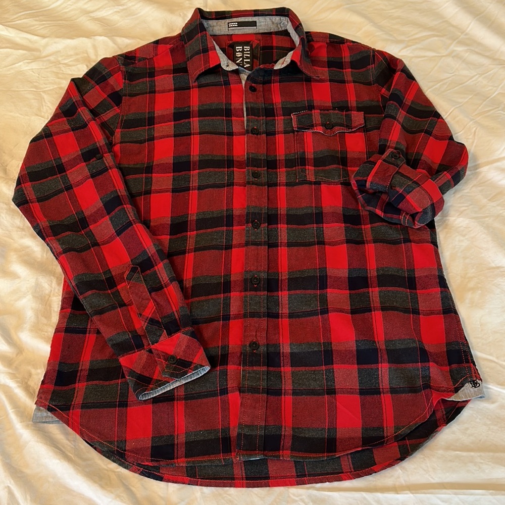 🍂🍁Billabong men’s flannel, size Large